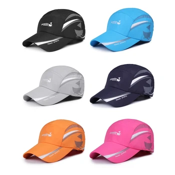 Мужские шляпы для рыбалки на открытом воздухе, для гольфа, быстросохнущие Водонепроницаемые Женские бейсболки, Регулируемые спортивные Летние шляпы от солнца