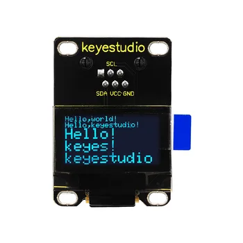 НОВИНКА!OLED-модуль Keyestudio RJ11 EASY plug 128 x 64 для Arduino STEAM