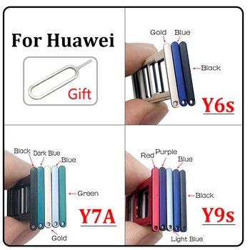 Новинка для Huawei Y6S, Y7A, Y9S, Micro Nano, держатель SIM-карты, слот для лотка, гнездо адаптера