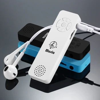 Новый студенческий спортивный музыкальный плеер Walkman с ультратонкой модной функцией громкоговорителя для вставки карт MP3-плеер без TF-карты