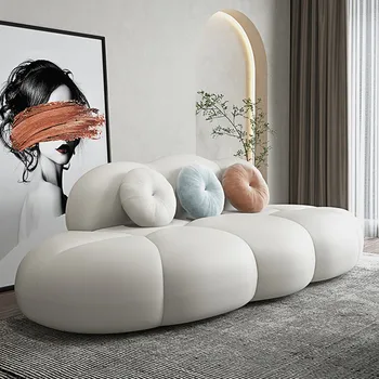 Облачный диван Итальянский минимализм кашемировый креатив легкая экстравагантность современный простой досуг дизайнерская индивидуальность особой формы