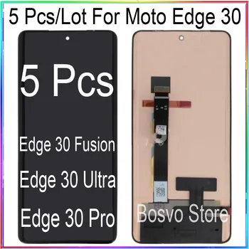 Оптовая продажа 5 шт. /лот для Moto Edge 30 ЖК-дисплей с сенсорным экраном в сборе для Motorola Edge 30 Fusion Neo Ultra