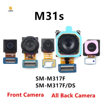 Оригинальная Фронтальная Камера Заднего Вида Для Samsung Galaxy M31s M317 SM-M317F Depth Macro Сверхширокий Задний Модуль Фронтальной камеры для Селфи