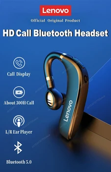 Оригинальные Наушники Lenovo HX106 Bluetooth Pro С Ушным Крючком Беспроводные Наушники Bluetooth 5.0 С Микрофоном 40 Часов Для Вождения Встречи