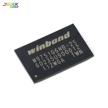 Оригинальный аутентичный чип памяти W9751G6NB-25 VFBGA-84 512M-бит DDR2 SDRAM