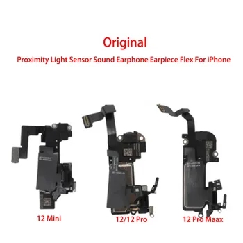 Оригинальный датчик освещенности Гибкий кабель Лента для iPhone 12 Mini Pro Max Со сменным динамиком Приемник Наушники
