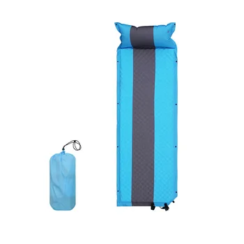 Открытый портативный коврик для кемпинга, самонадувающийся спальный коврик, матрас с подушкой, легкий надувной пляжный коврик для пеших прогулок