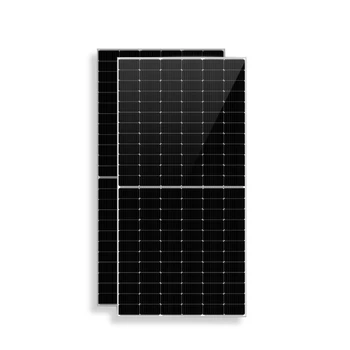 Панели солнечной энергии 550 Вт Высокоэффективные монофотоэлектрические панели 540 Вт 550 Вт Черные солнечные панели