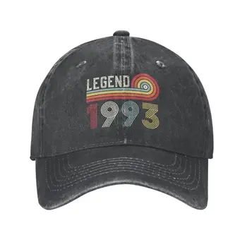 Персонализированная бейсболка Cotton Legend 1993 Ретро Sunset Спортивная Женская Мужская Регулируемая Шляпа для папы Осень