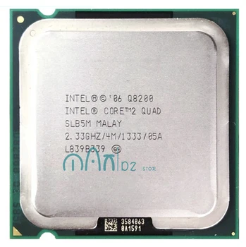 ПК-компьютер Intel Core2 Quad Processor Q8200 (кэш 4M, 2,33 ГГц, FSB 1333 МГц) Настольный процессор LGA775