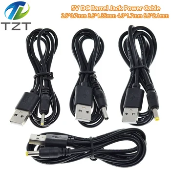 Порт USB до 2,0*0,6 мм 2,5*0,7 мм 3,5*1,35 мм 4,0*1,7 мм 5,5*2,1 мм Разъем для кабеля питания 5 В постоянного тока 1 м