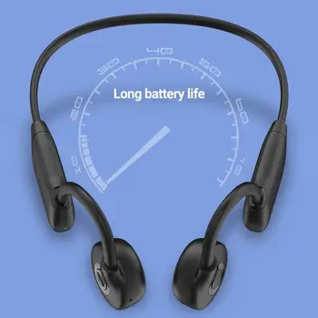 Потребление низкой мощности Легкий Bluetooth-совместимый наушник с костной проводимостью 5.3 без потерь для звонков