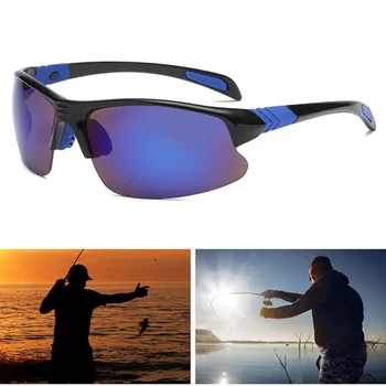 Профессиональные очки для рыбалки с защитой от ультрафиолета, Уличные солнцезащитные очки для рыбалки с антибликовым покрытием, Мужские и женские Спортивные очки для скалолазания, пеших прогулок, велоспорта