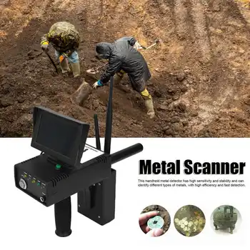 Ручной Металлоискатель Высокоточный передатчик-приемник Набор металлических сканеров AC100‑240V Metal Finder