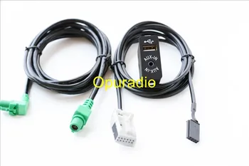 Совершенно новый Opuradio GPS Навигационный кабель USB AUX in Адаптер Жгута Проводов для автомобильного радио BMW E39 E46 E38 E53 X5 Z4 E70