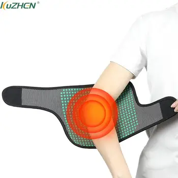 Спортивный компрессионный налокотник, поддерживающие ремни с гелевой прокладкой и регулируемым ремешком для теннисиста, гольфиста, снимают боль при тендините предплечья.