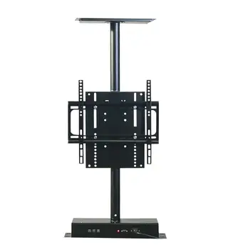 Универсальная подставка для настольного ЖК-телевизора с электрическим вращением на 360 градусов кронштейн для подставки для телевизора