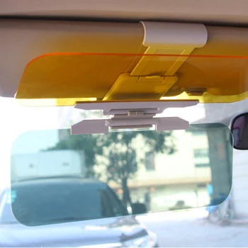 Универсальный автомобильный Солнцезащитный козырек С регулируемым антибликовым покрытием, Очки водителя с защитой от ослепления, солнцезащитный козырек для всех моделей автомобилей