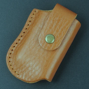 Чехол для зажигалки из натуральной кожи, защитный чехол на пуговицу, сумка для ремня для хранения зажигалки Zipp, чехол для зажигалки ZORR