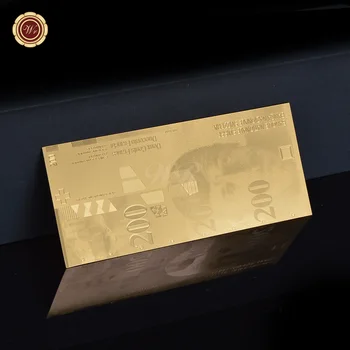 Швейцарская Позолоченная/посеребренная Банкнота Swissfranc Поддельные Деньги Памятная Банкнота Сувенир Бизнес-Подарок для коллекции